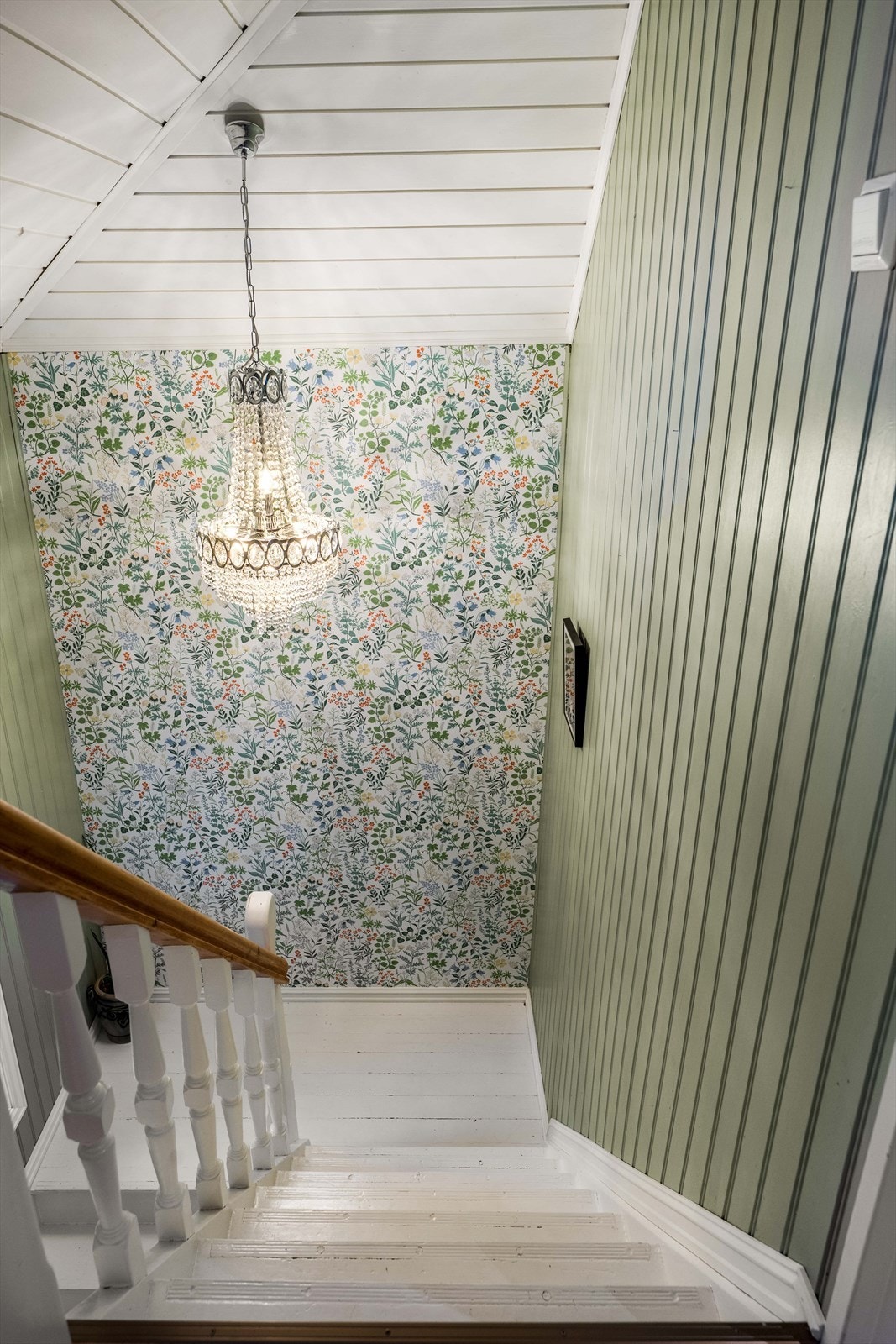 Trappen er original fra byggeår. Galleribilde