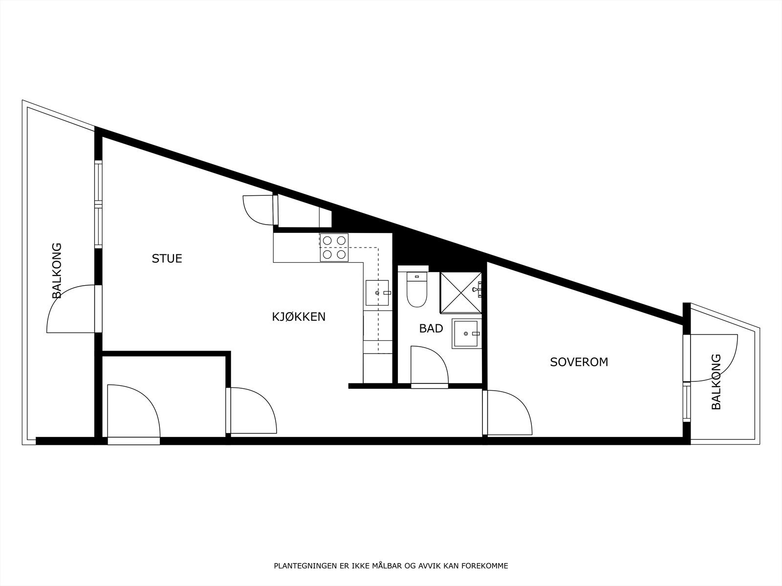 Plantegning - Ikke målbar Galleribilde