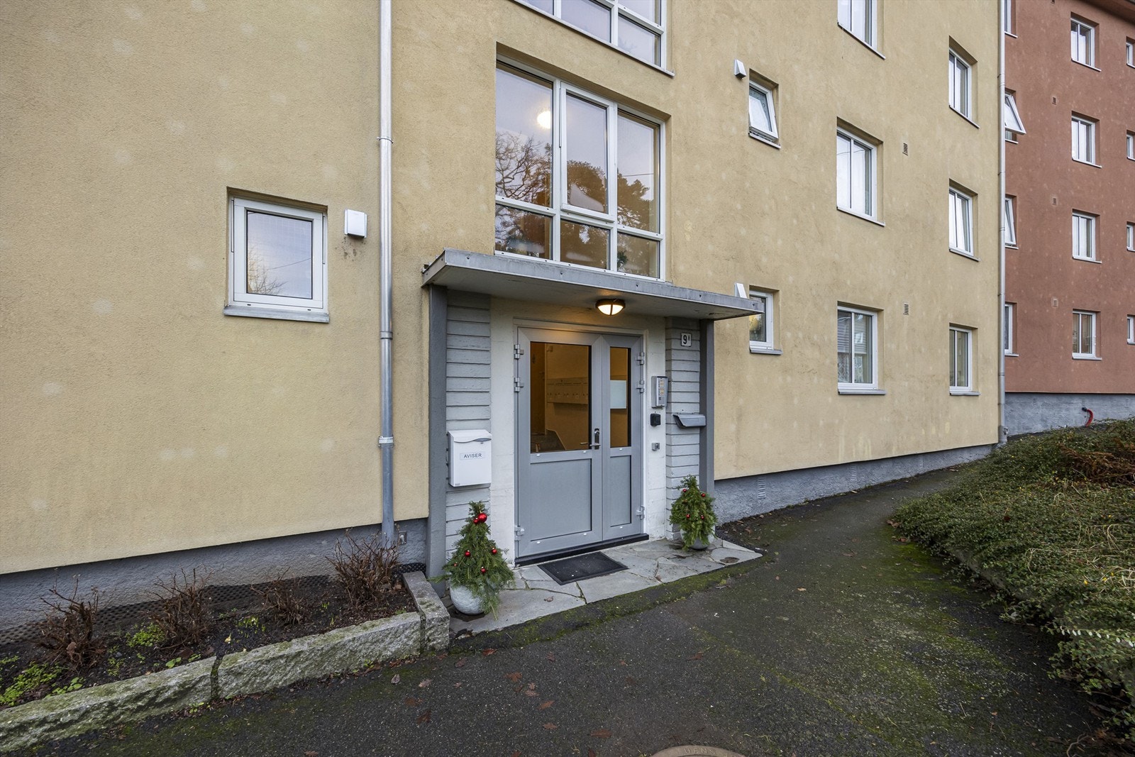 Inngangsparti, fellesareal. Galleribilde