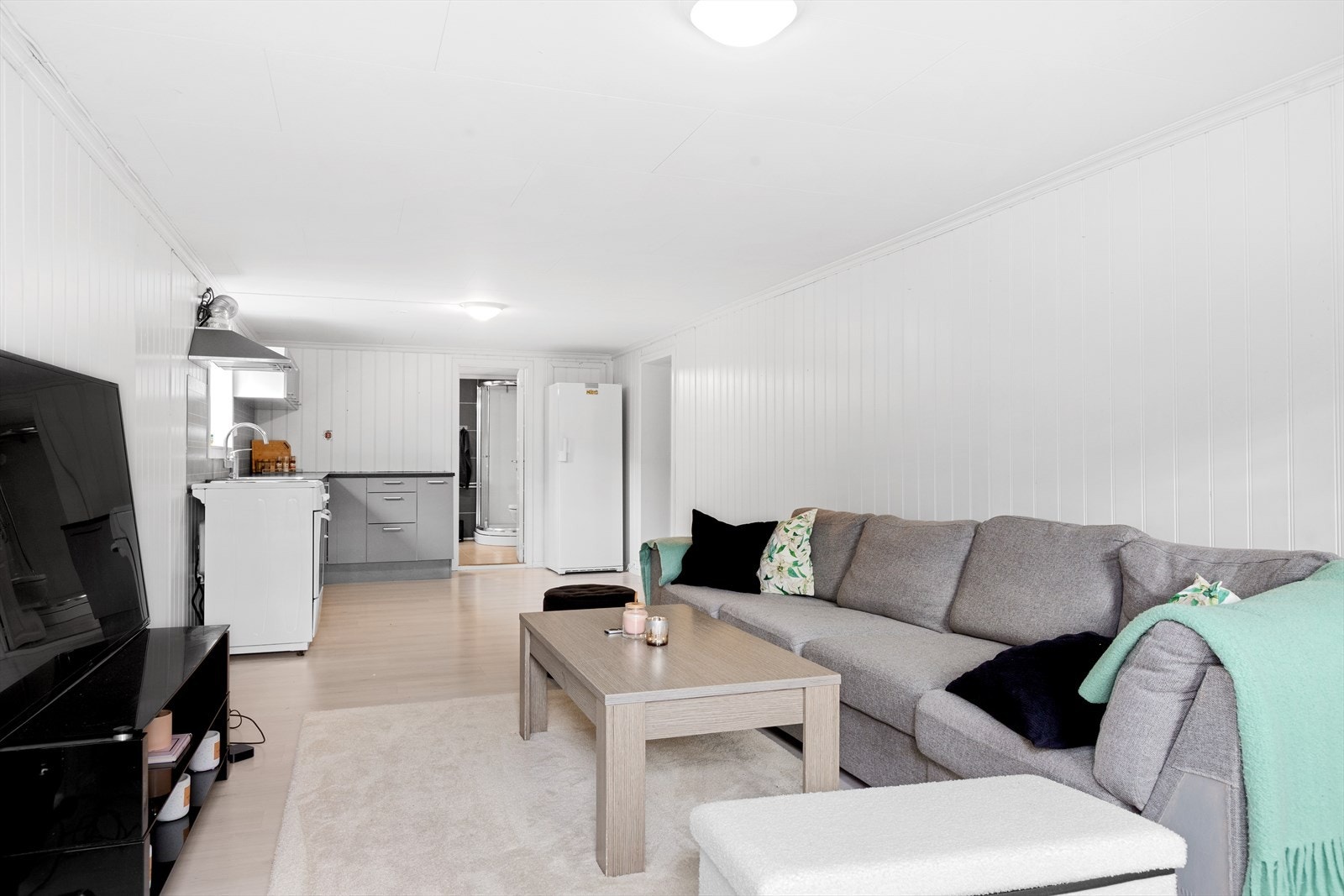 Stue/kjøkken i underetasje Galleribilde