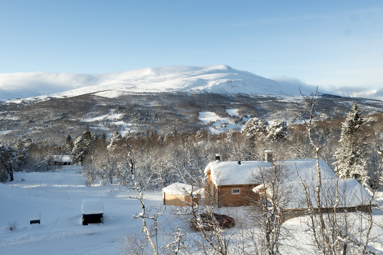 Utsikt mot Storhornet i vest Galleribilde