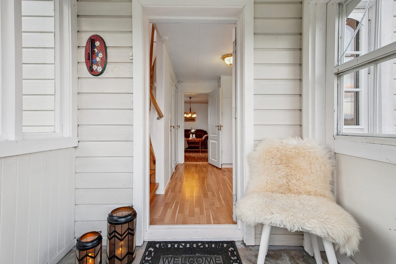 Overbygd entré Galleribilde