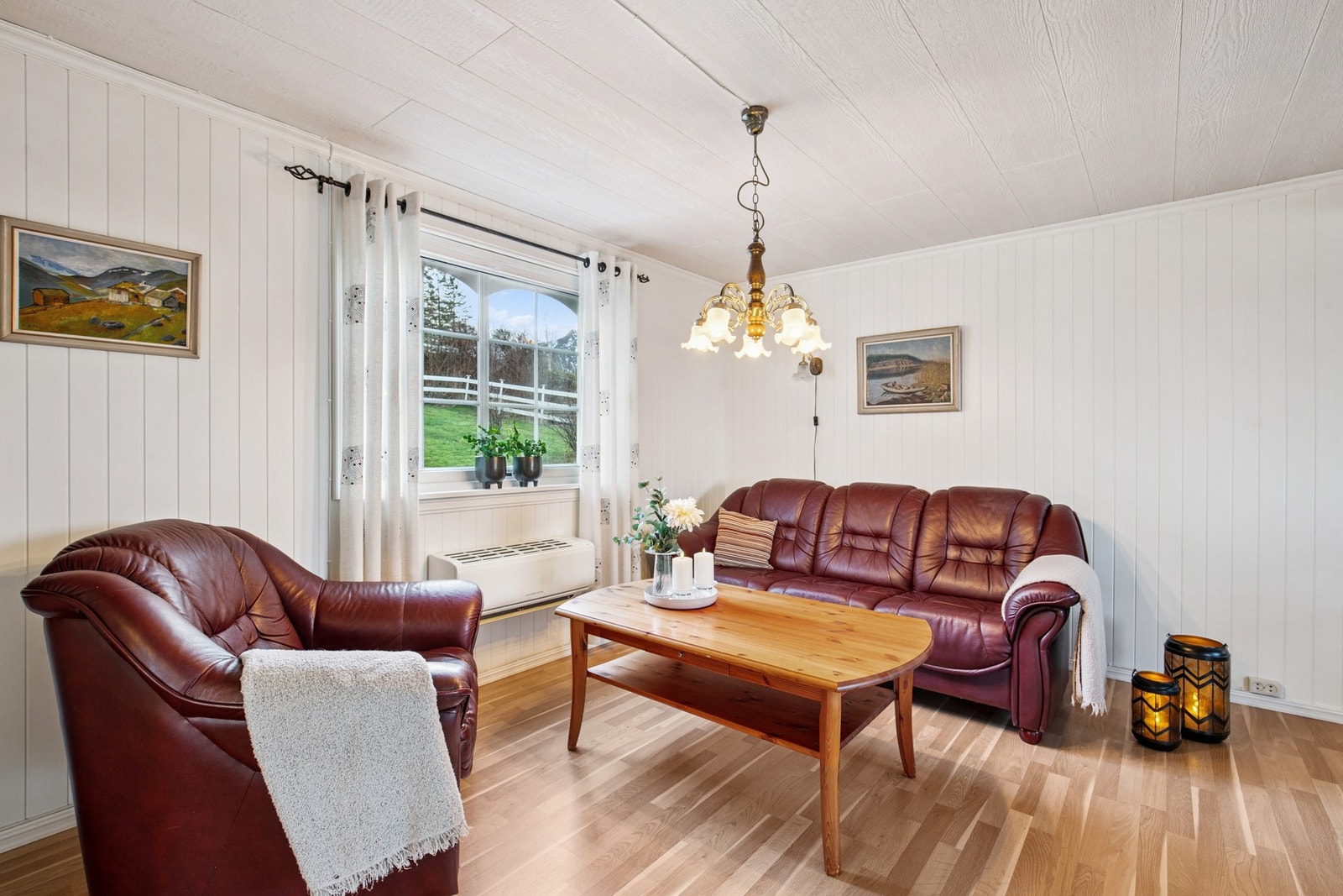 Stuen har varmepumpe Galleribilde