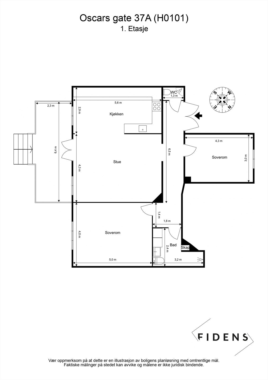 Plantegning. Galleribilde