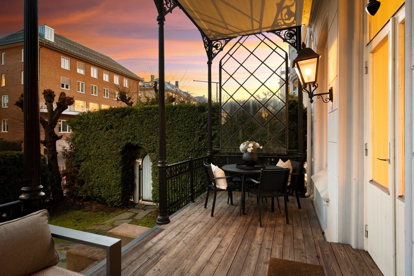 Kveldsstemning. Galleribilde