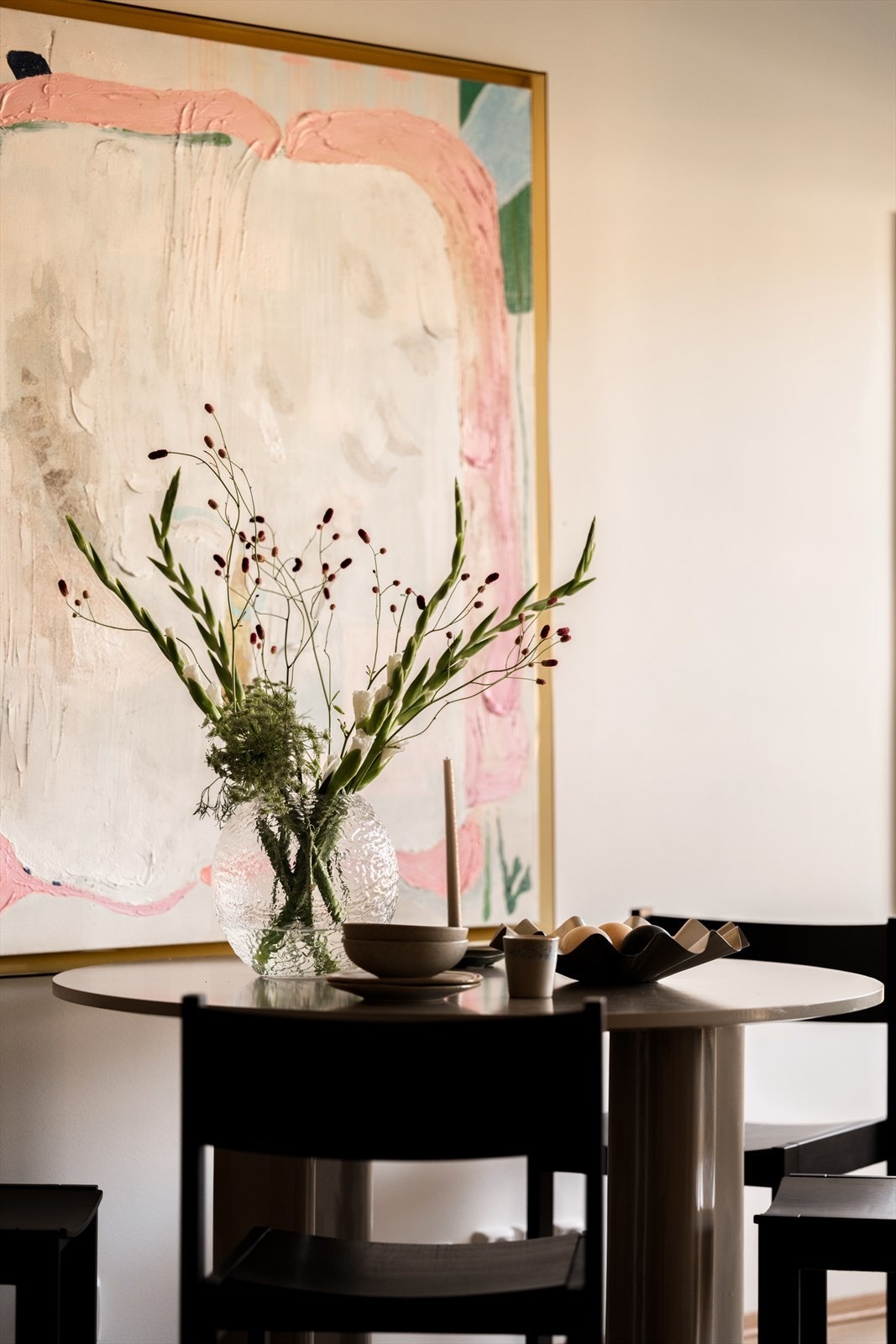 Detaljer fra spiseplassen. Galleribilde