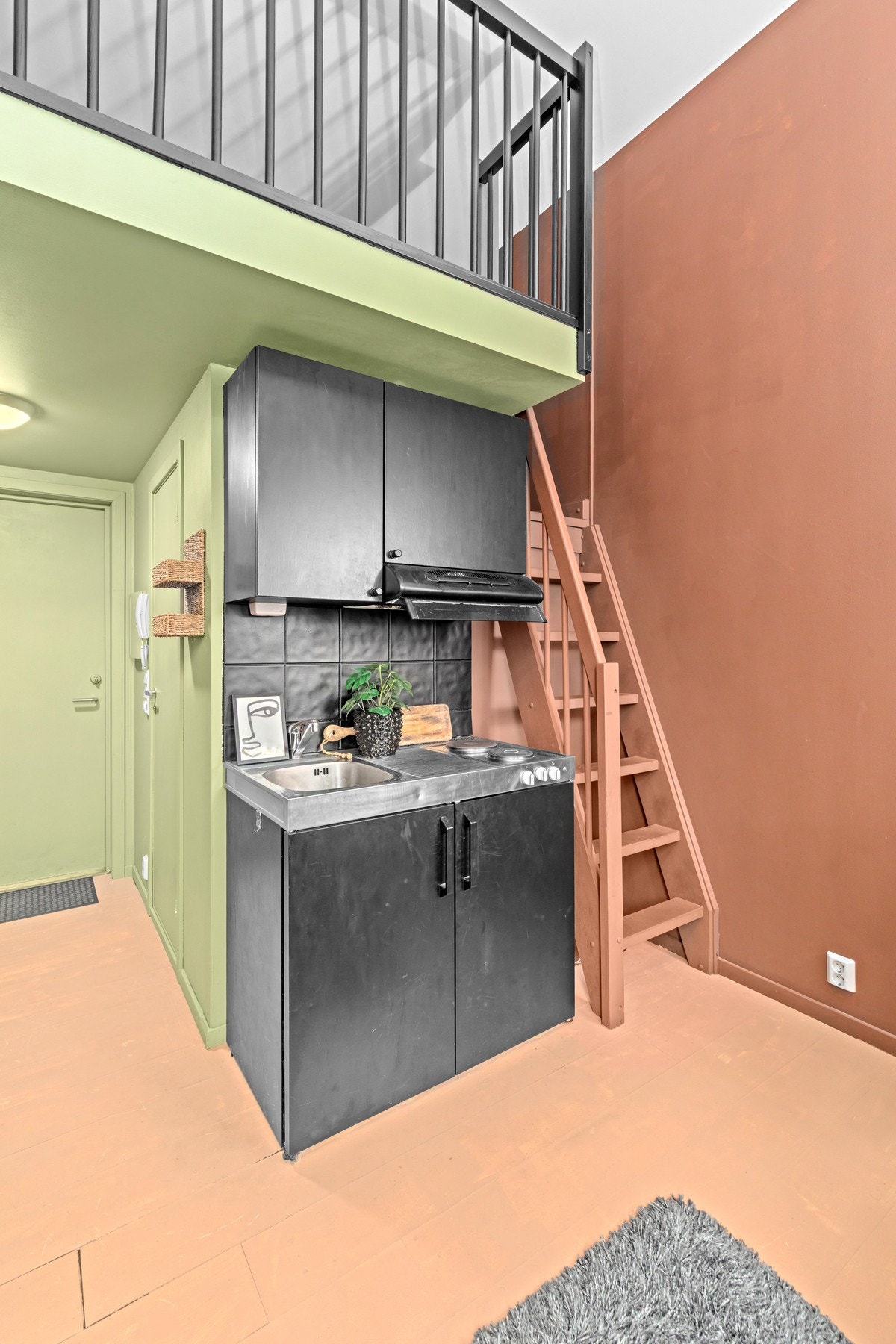 Varme og varmtvann inkludert i felleskostnadene. Galleribilde