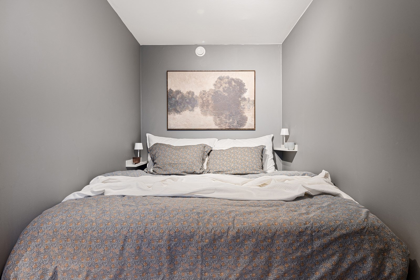 Leiligheten har i dag 2 soverom på hhv. 8kvm og 7 kvm. Galleribilde