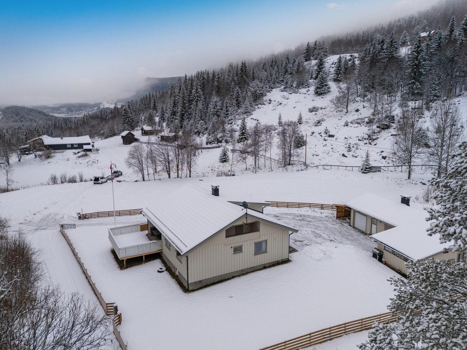 I rolige omgivelser, tett på naturen Galleribilde