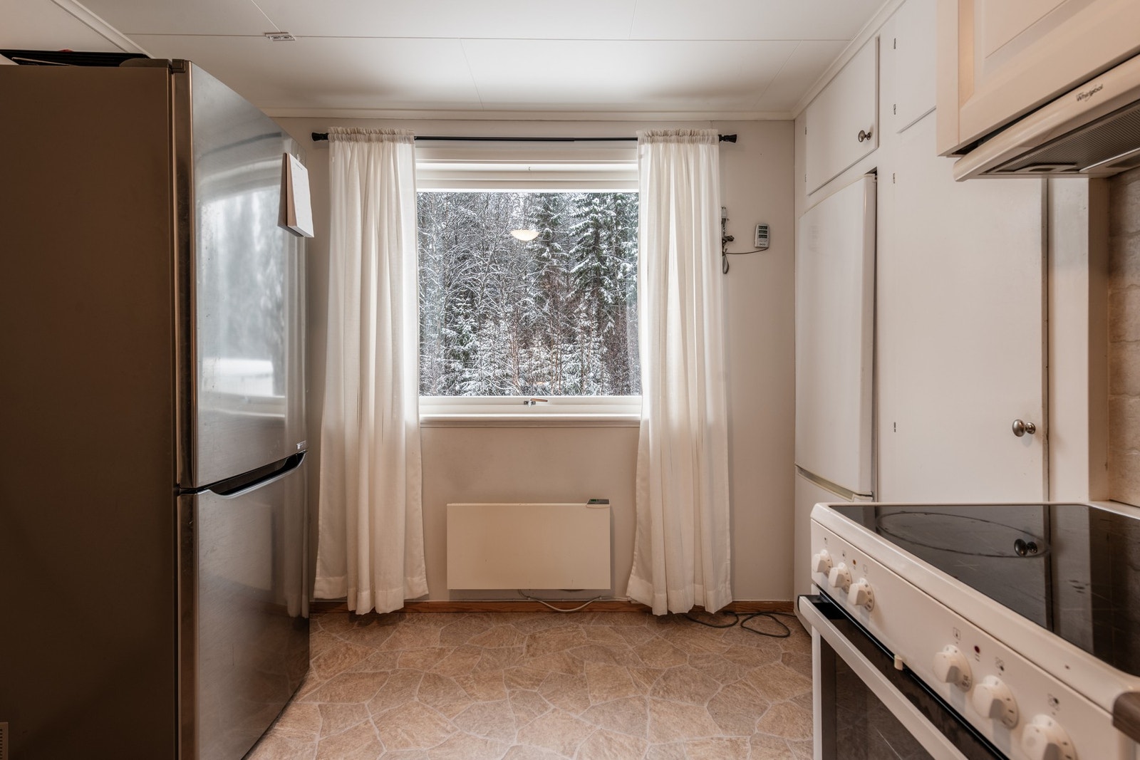 Også på kjøkkenet får man naturen tett på Galleribilde