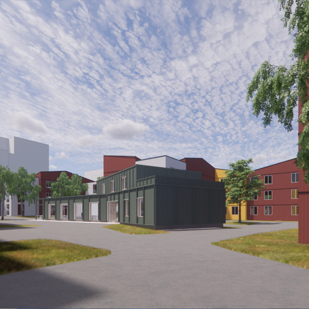 Nytt fellesbygg - ferdigstilles 2024 Galleribilde