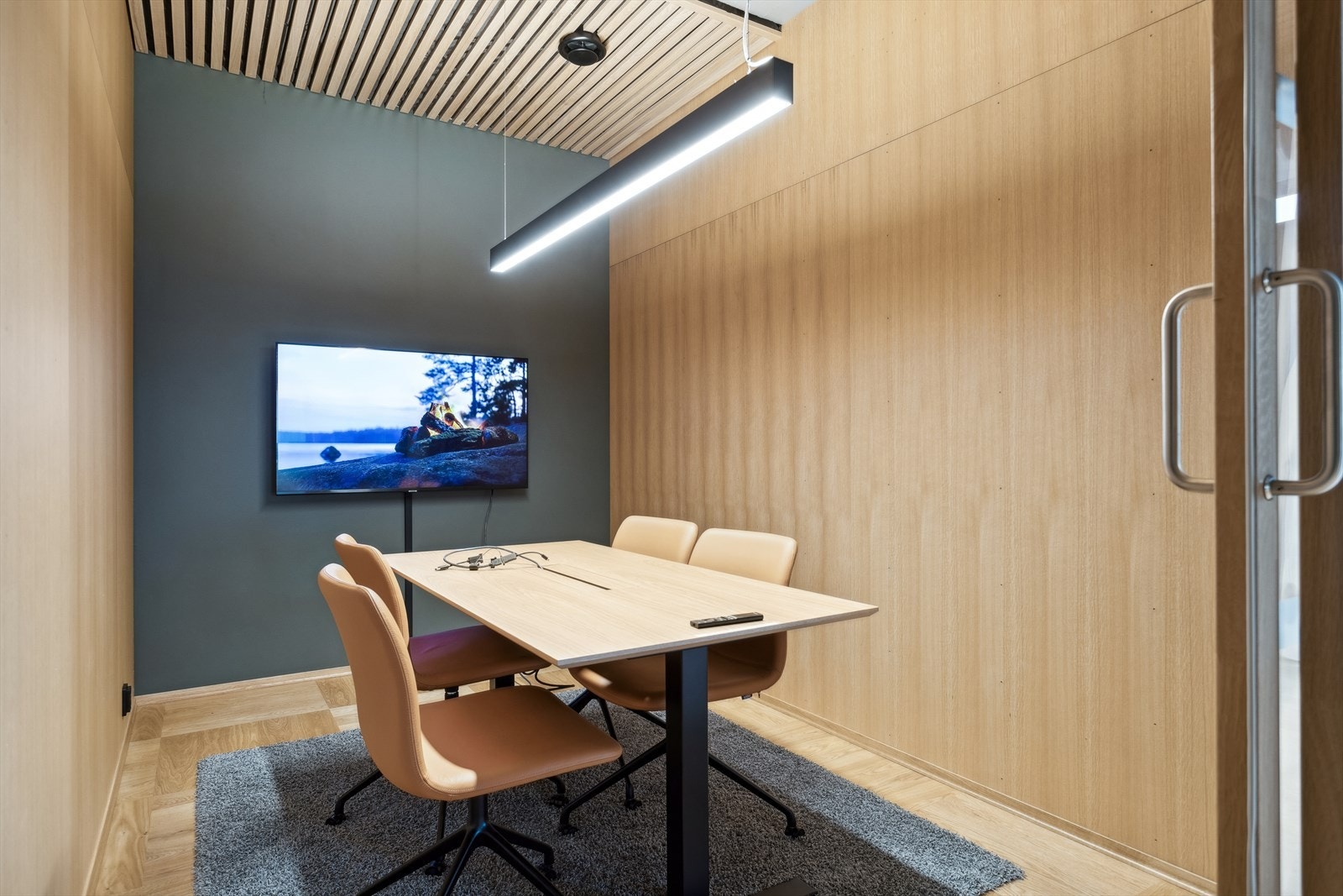 PLUSSKONSEPT: Loungeområde - med kjøkken, grovkjøkken, kaffebar, peisestue, bibliotek, møterom, ungdomsrom, ekstra gjesterom og et stort selskapslokale. Galleribilde