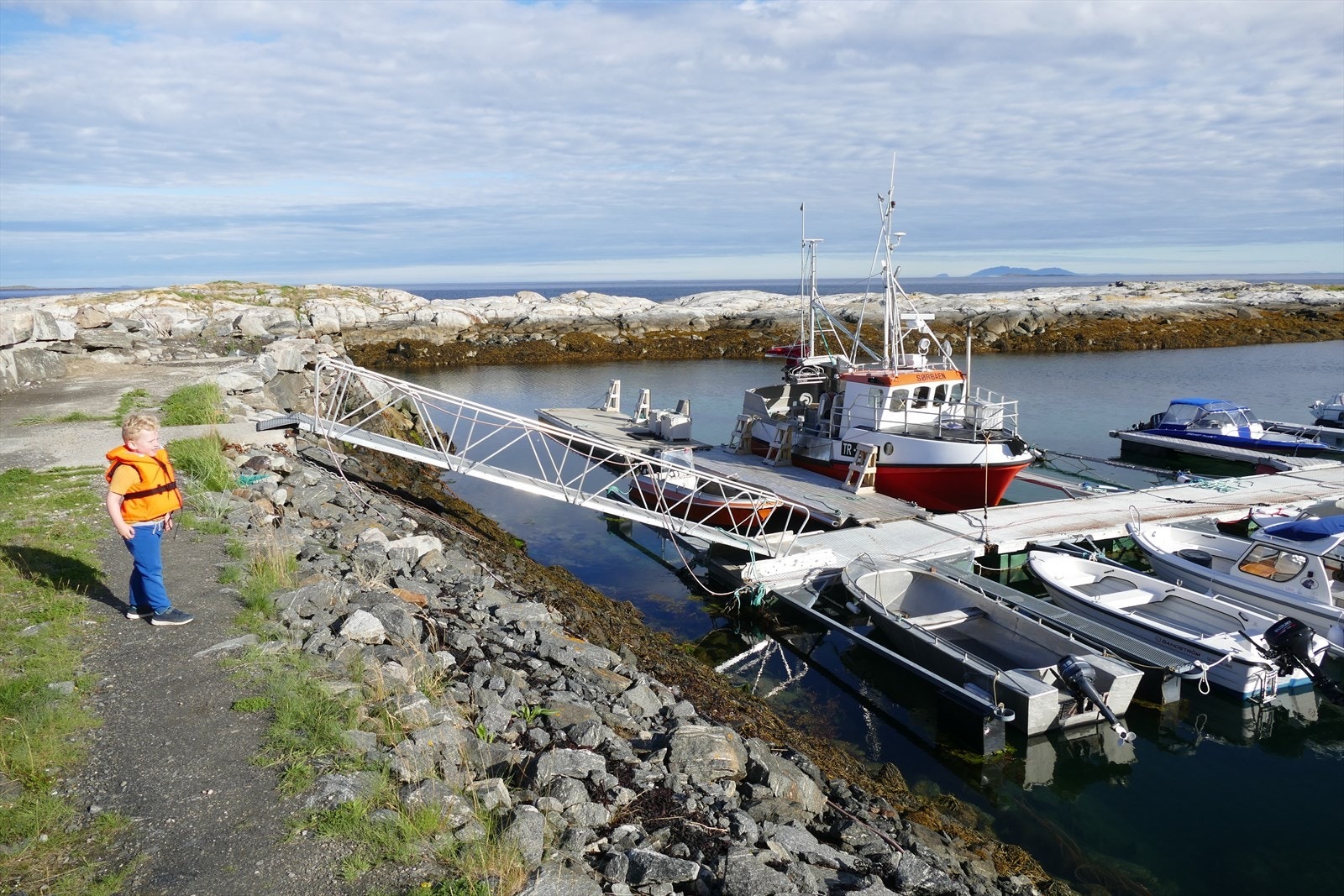 Molo og flytebrygge i Tørrisengbergan Galleribilde