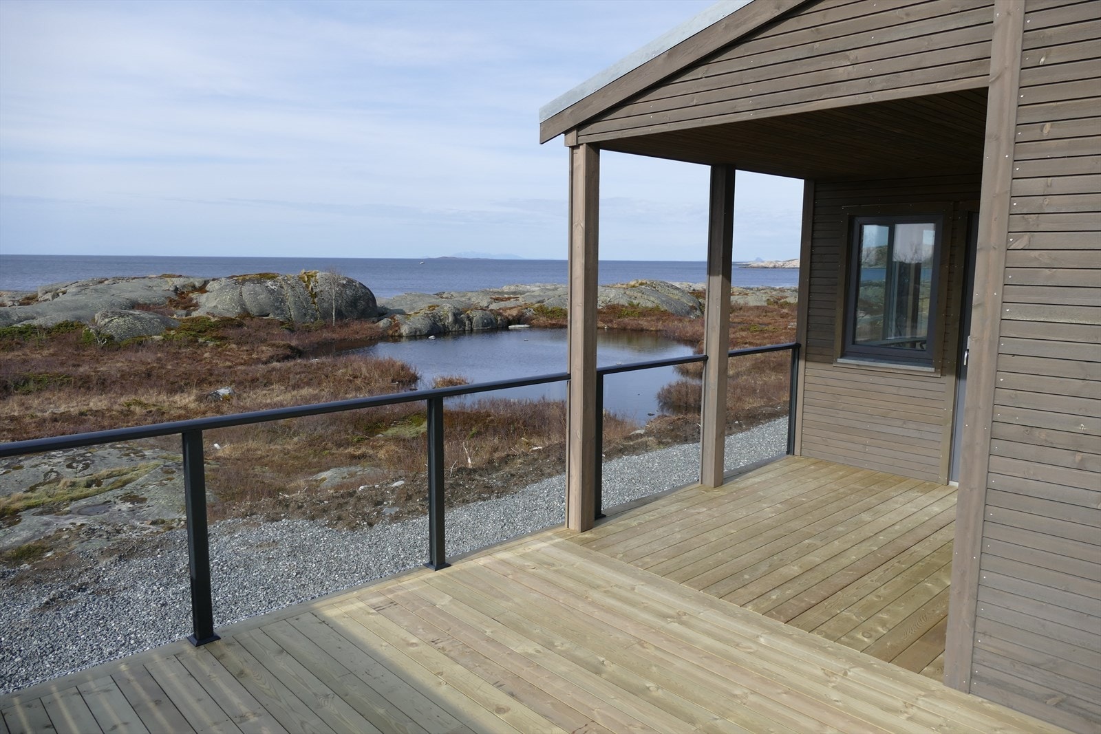 Aktiv eiendomsmegling ved Anniken Waagø har gleden av å presentere denne nybygde hytten i Gutvik. Foto privat Galleribilde