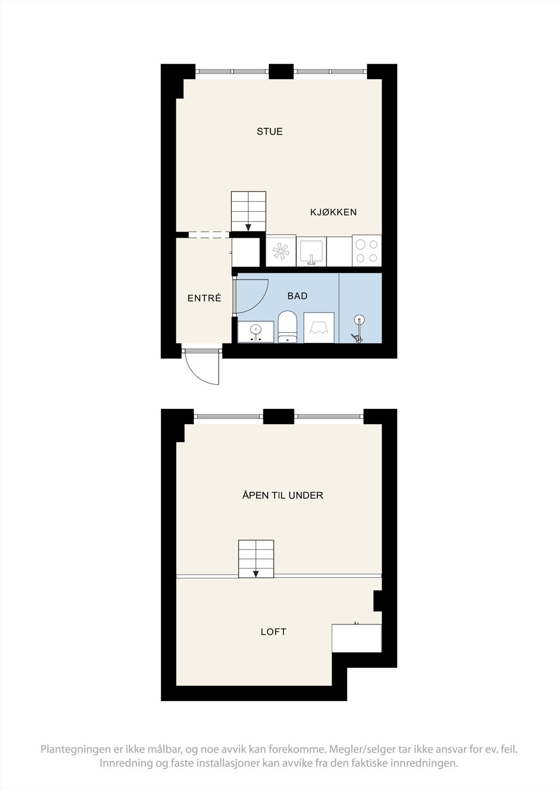Plantegning - 3. etasje. Galleribilde