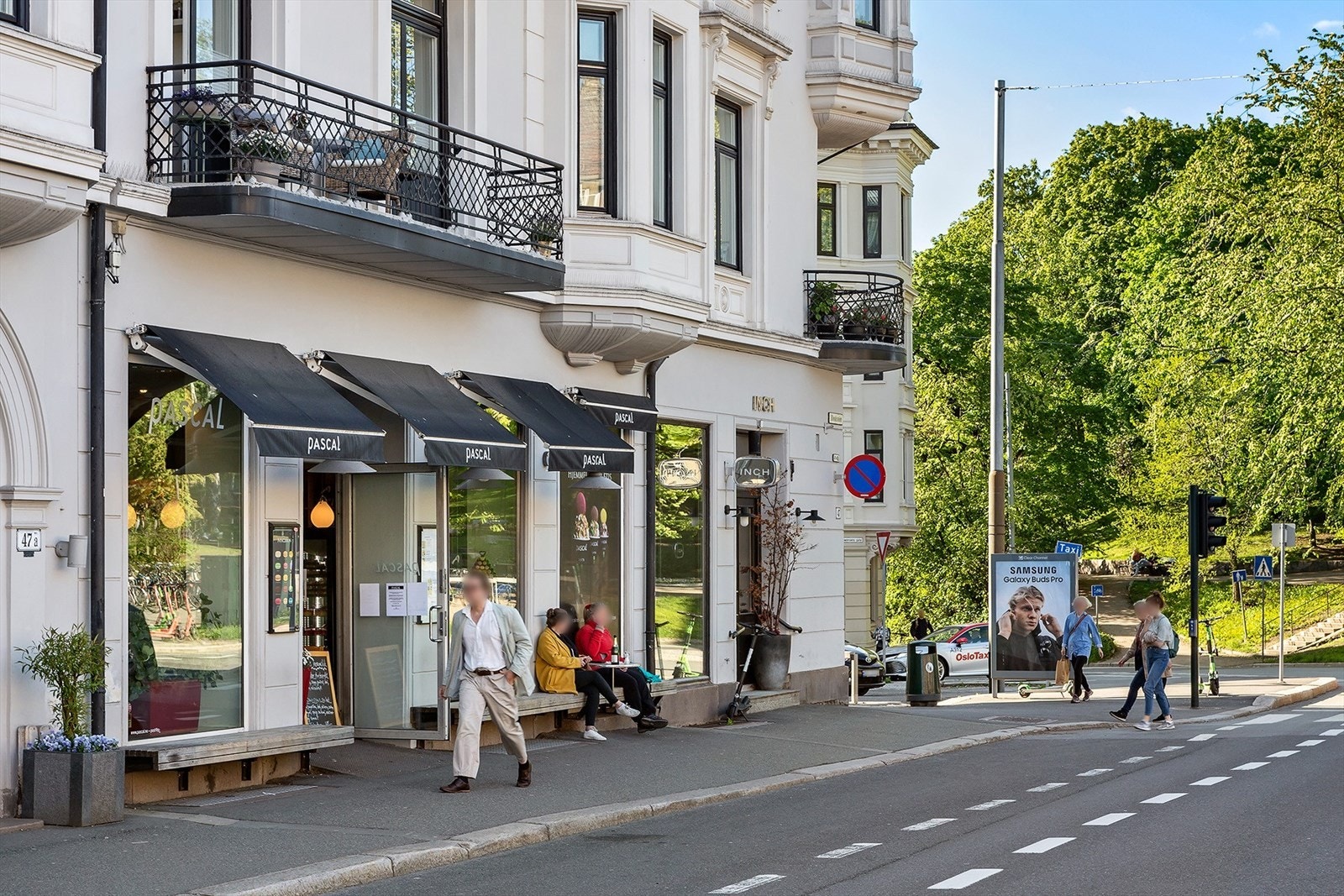 Leiligheten har en urban beliggenhet med kort vei til alt. Galleribilde