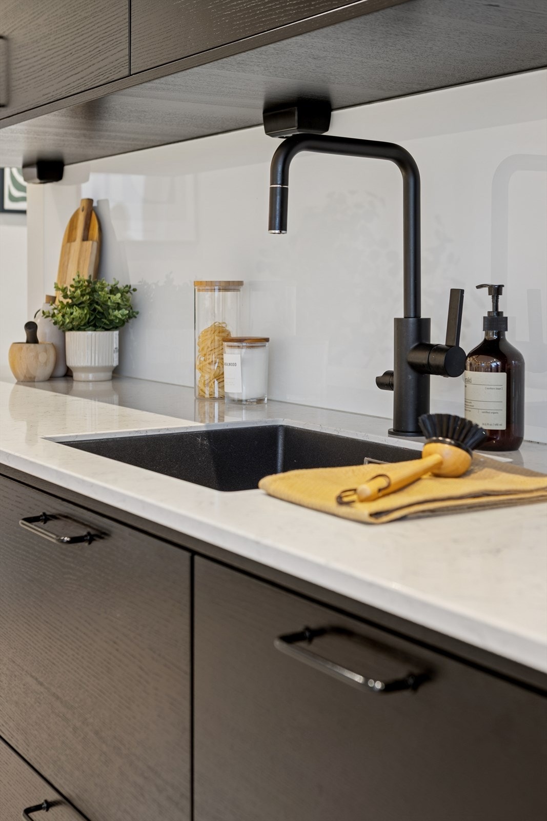 Boligen er utstyrt med Tapwell armaturer på både kjøkken og bad. Galleribilde