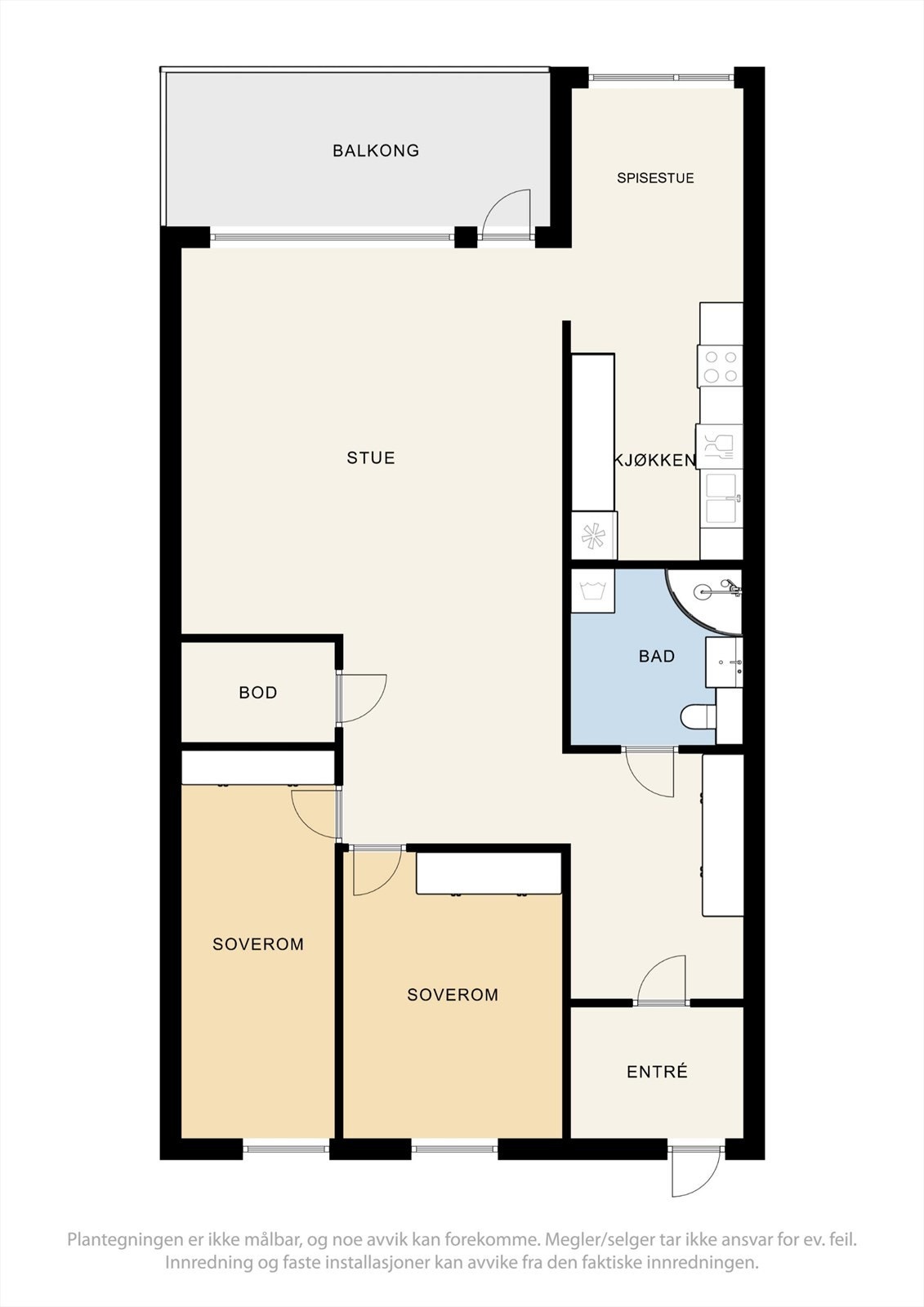 Planskisse Galleribilde