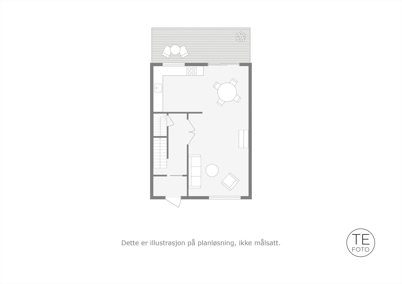 Plantegning 1.etasje. Galleribilde