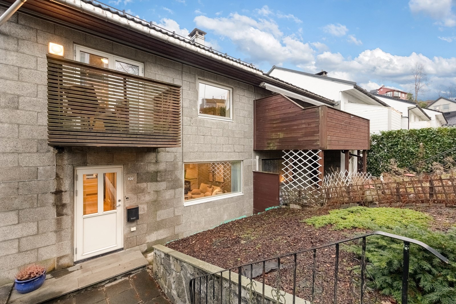 Koselig inngangsparti. Galleribilde