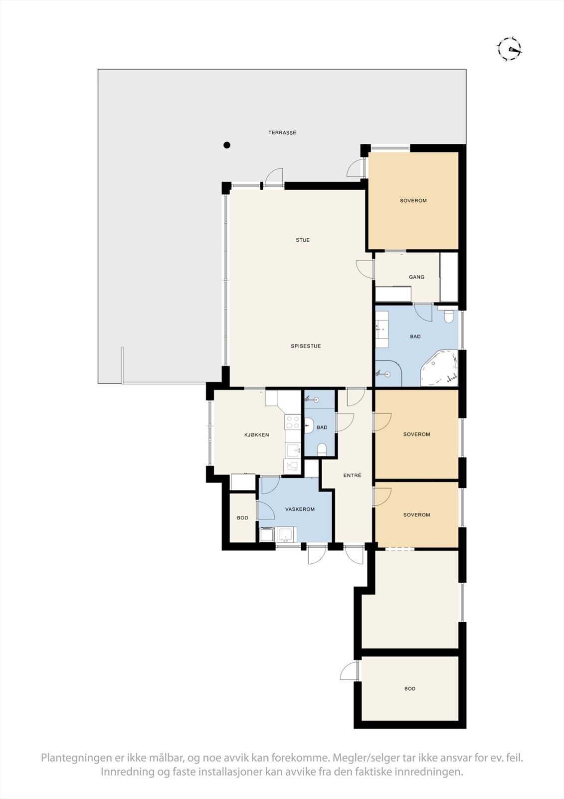 Plantegning. Galleribilde