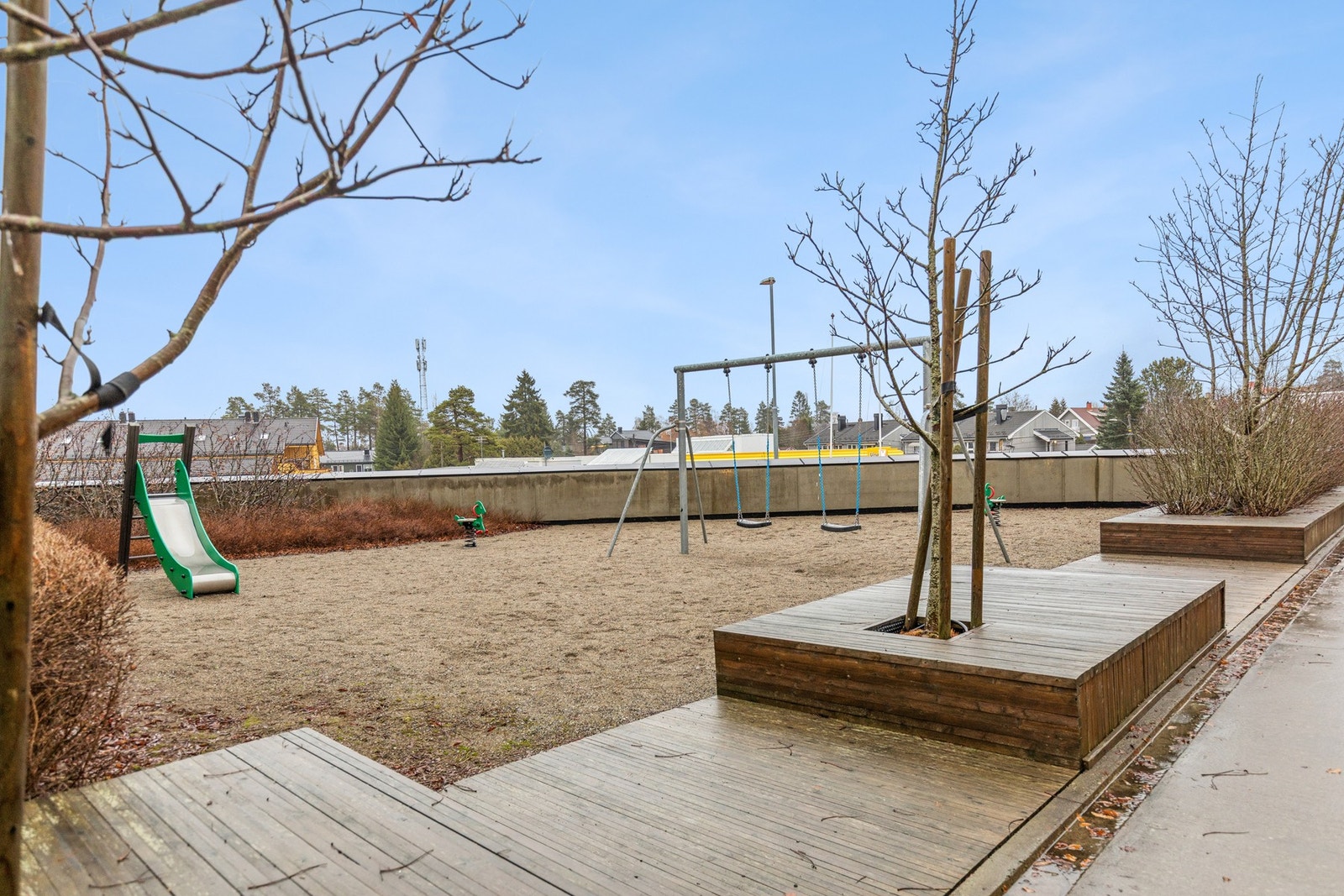 Fellesareal og lekeplasss Galleribilde