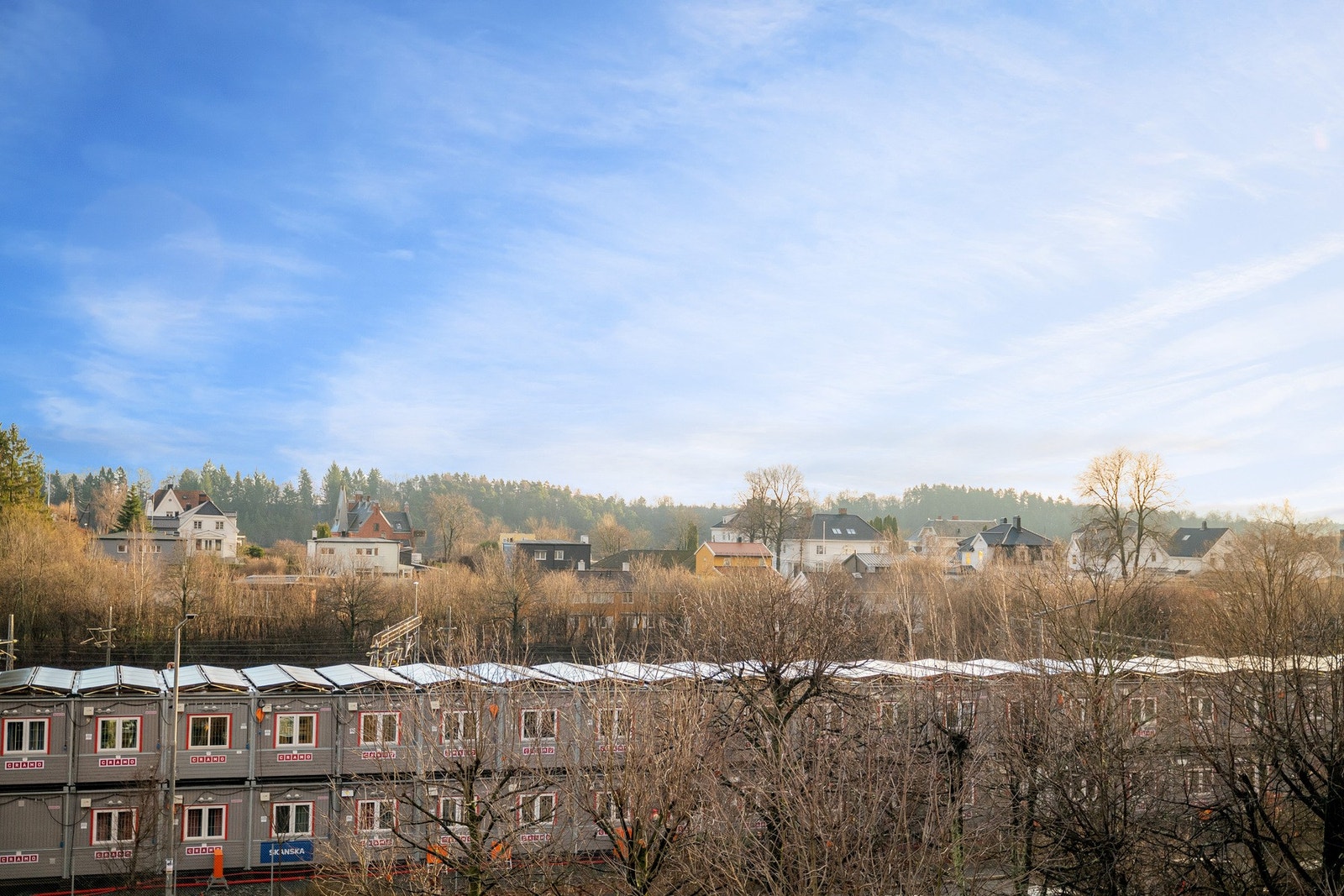 - Utsikten fra balkongen - Galleribilde