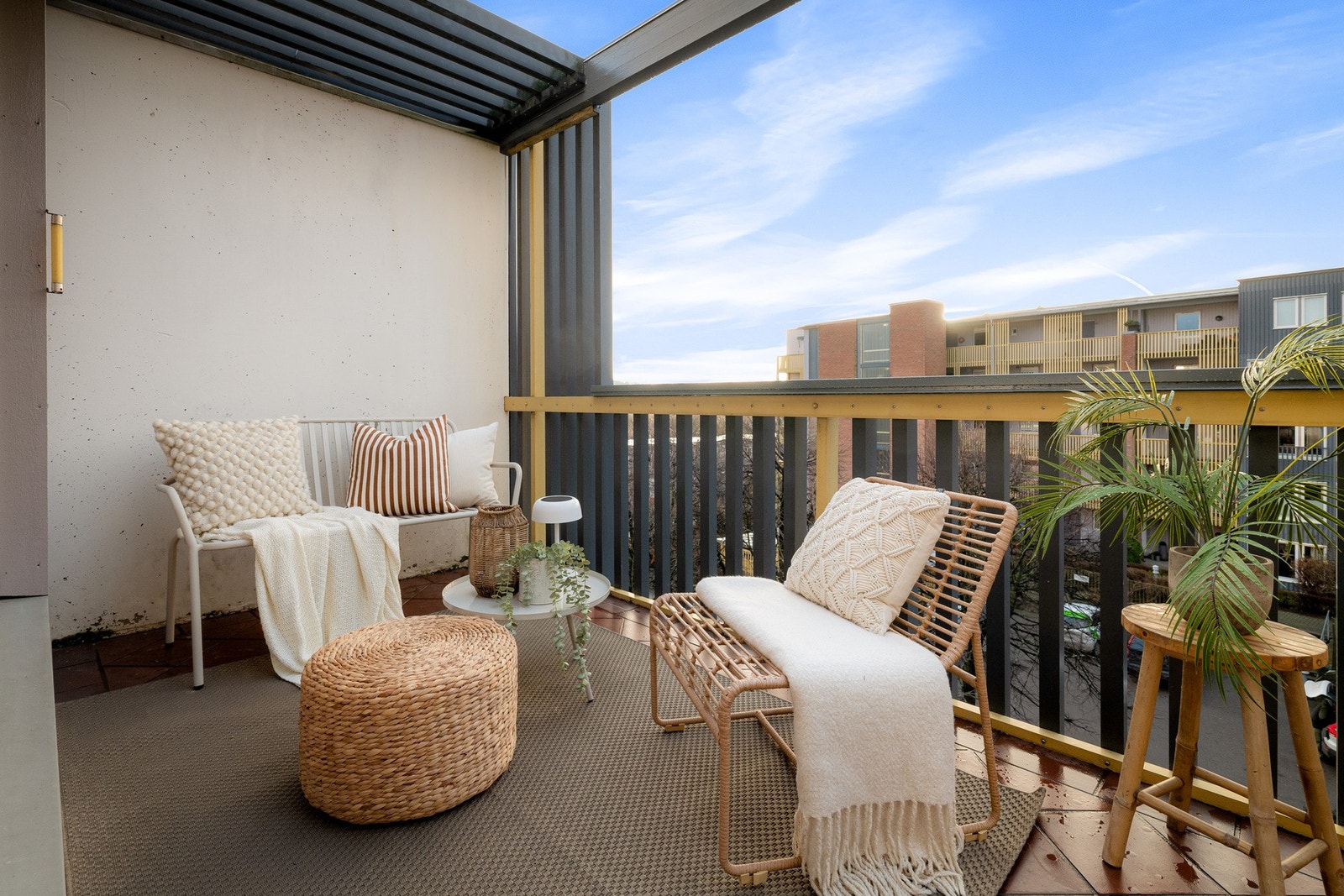 - Det er tillatt med både gass- og elektrisk grill på balkongen - Galleribilde