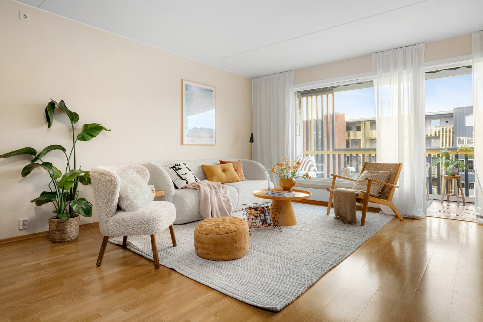 - Vinduene i stuen ble byttet i 2020 - Galleribilde