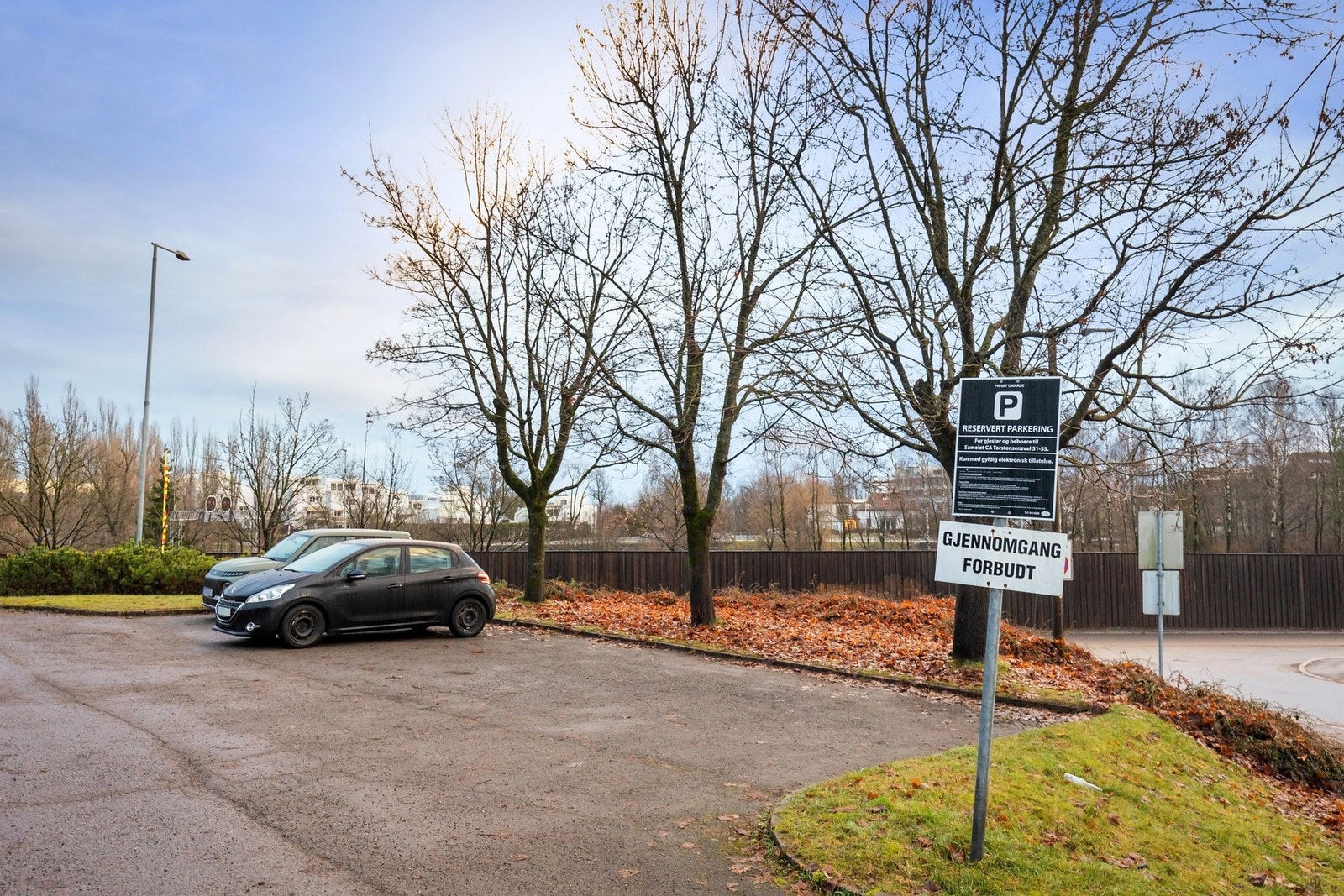 Gjesteparkering for besøkende. Galleribilde