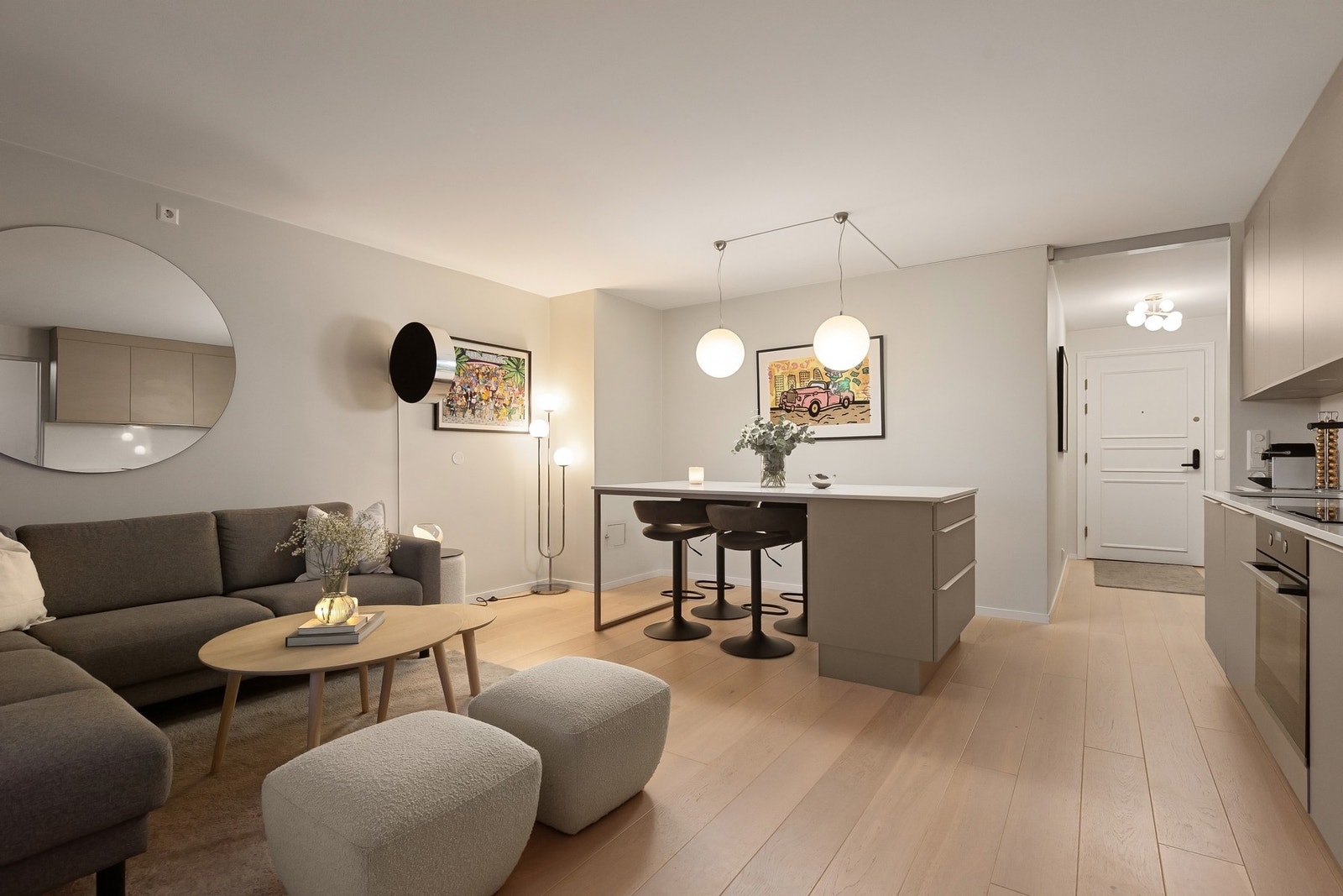 Kveldsstemning Galleribilde