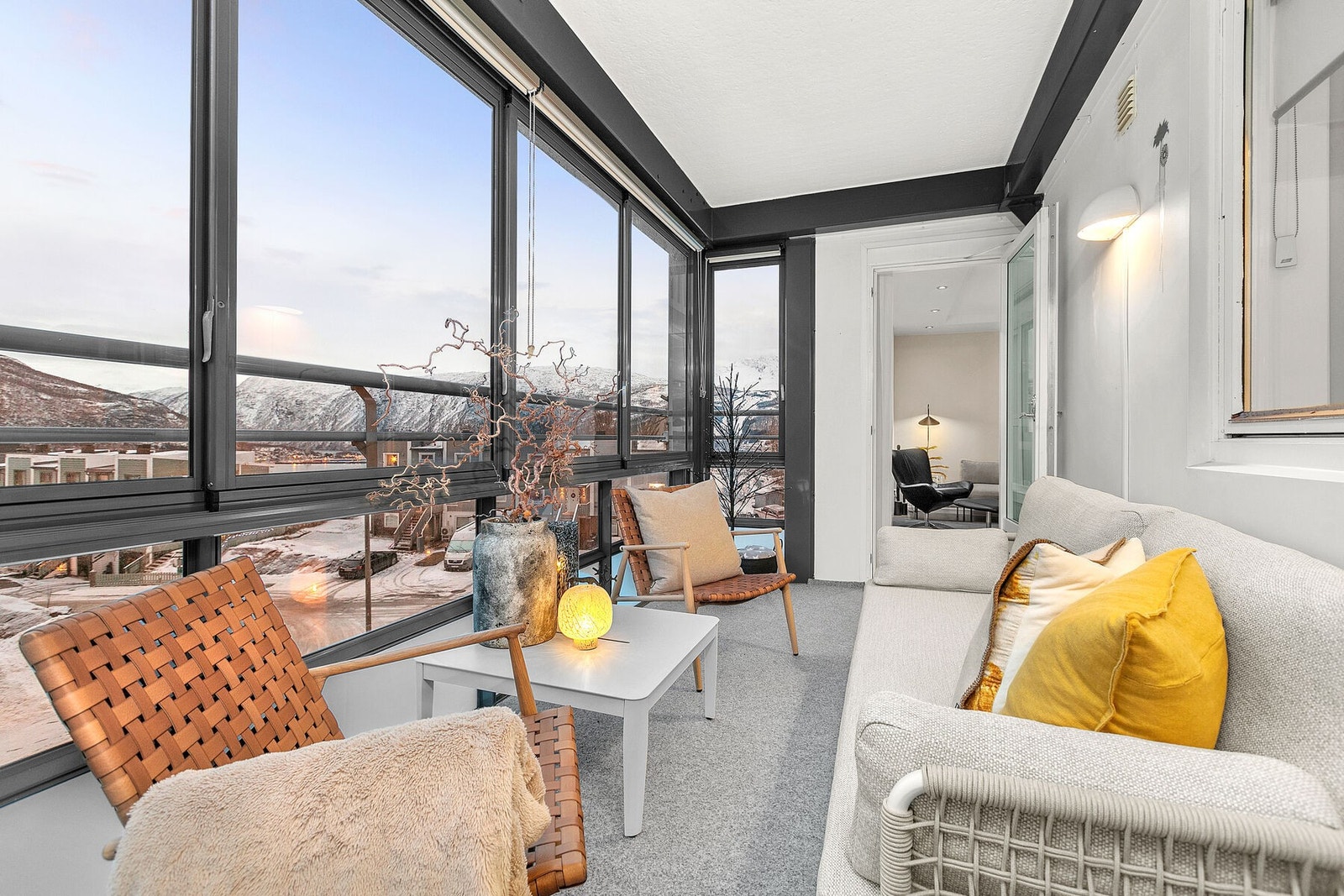 Her kan du nyte fin utsikt i flotte omgivelser. Galleribilde