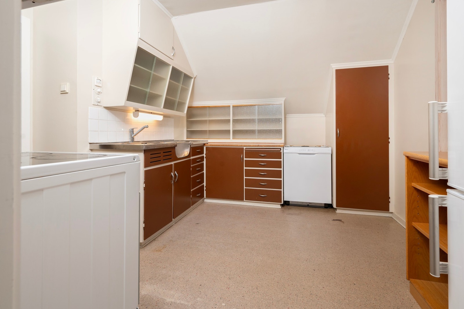 Kjøkken på loft. Galleribilde