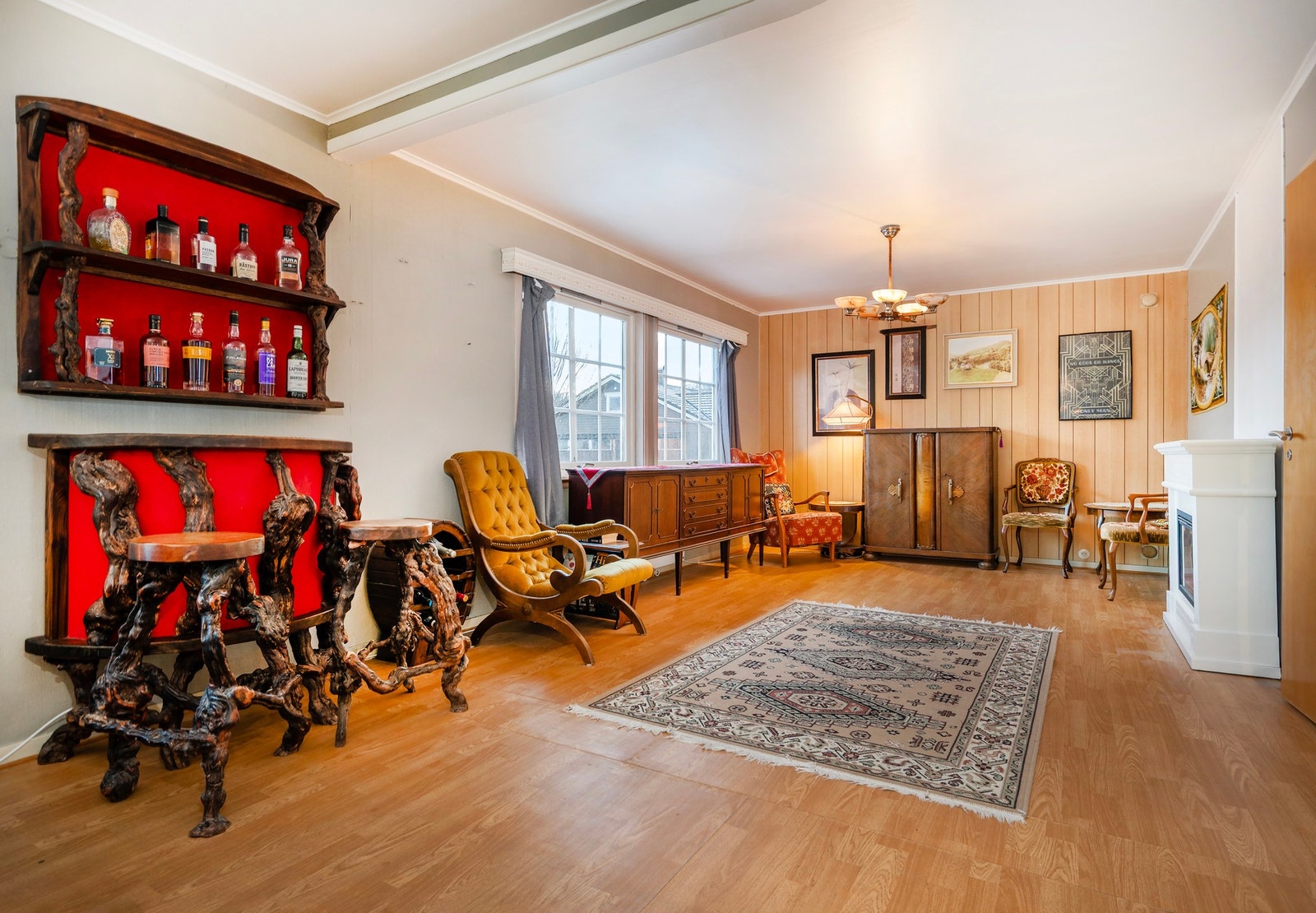 Enebolig beliggende Kyrkjestien på Vatneeidet i Haram kommune. Galleribilde