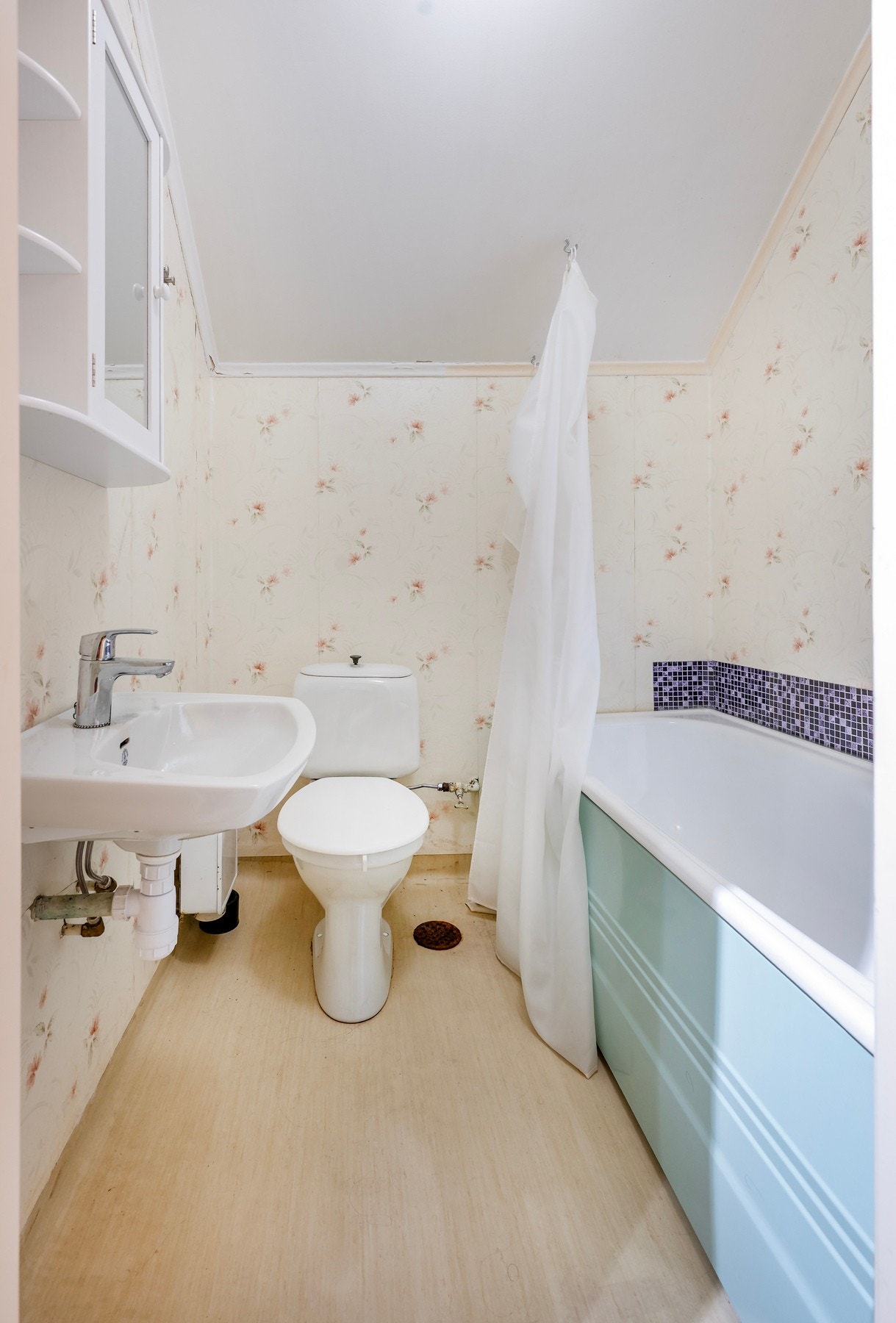 Baderom på loft. Galleribilde