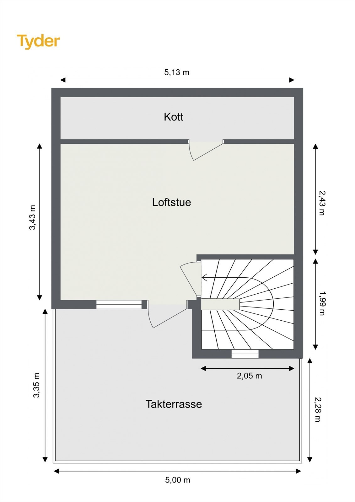 Plantegning 3.egt Galleribilde