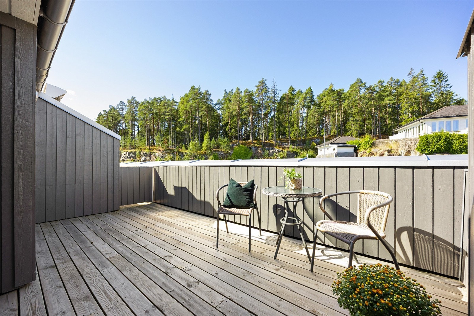 Takterrasse på ca 14 kvm Galleribilde