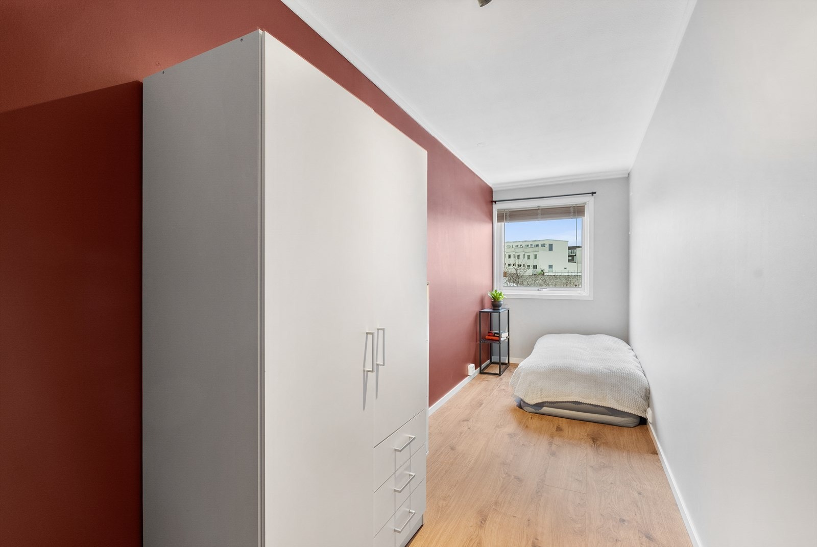 Det tredje soverommet er ypperlig som barnerom, gjesterom eller hjemmekontor. Galleribilde