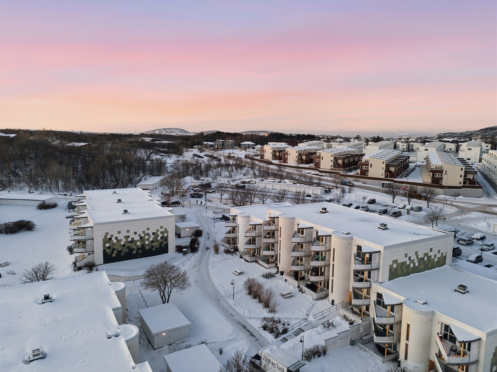 Med boligen følger det også en utvendig bod. Galleribilde