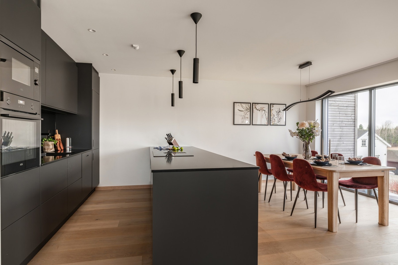 Huset har en god og sosial soneinndeling. Galleribilde