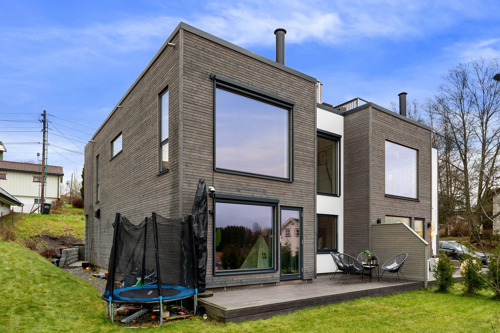 Byggets fasade. Galleribilde