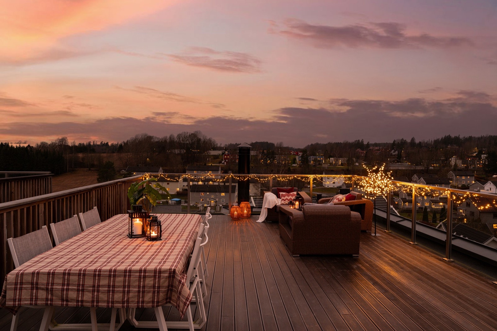 Kveldsstemning. Galleribilde