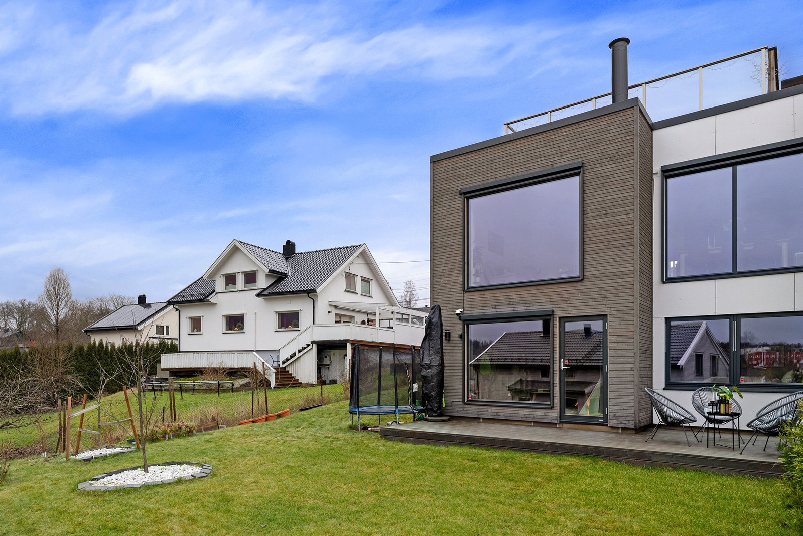 Pent opparbeidet hage. Galleribilde