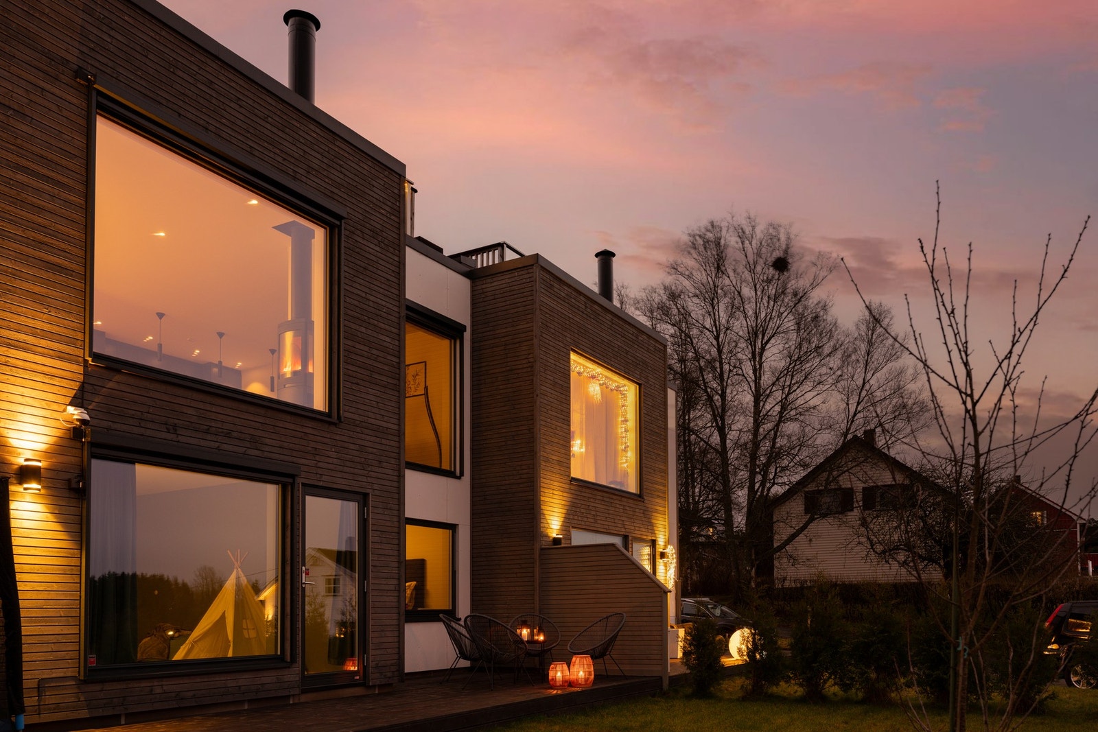 Kveldsstemning. Galleribilde