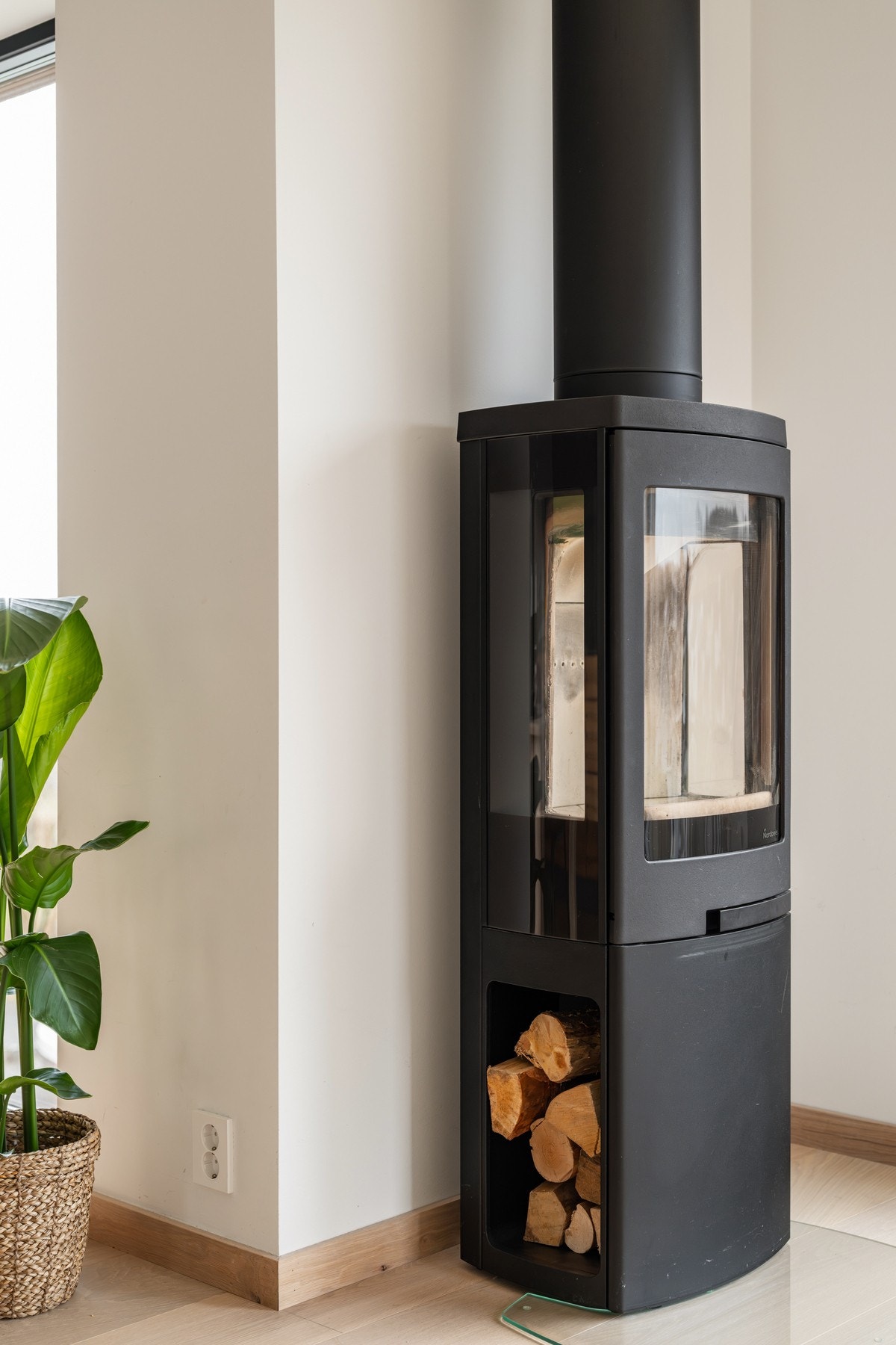 Stilfull peisovn for ekstra kos! Galleribilde