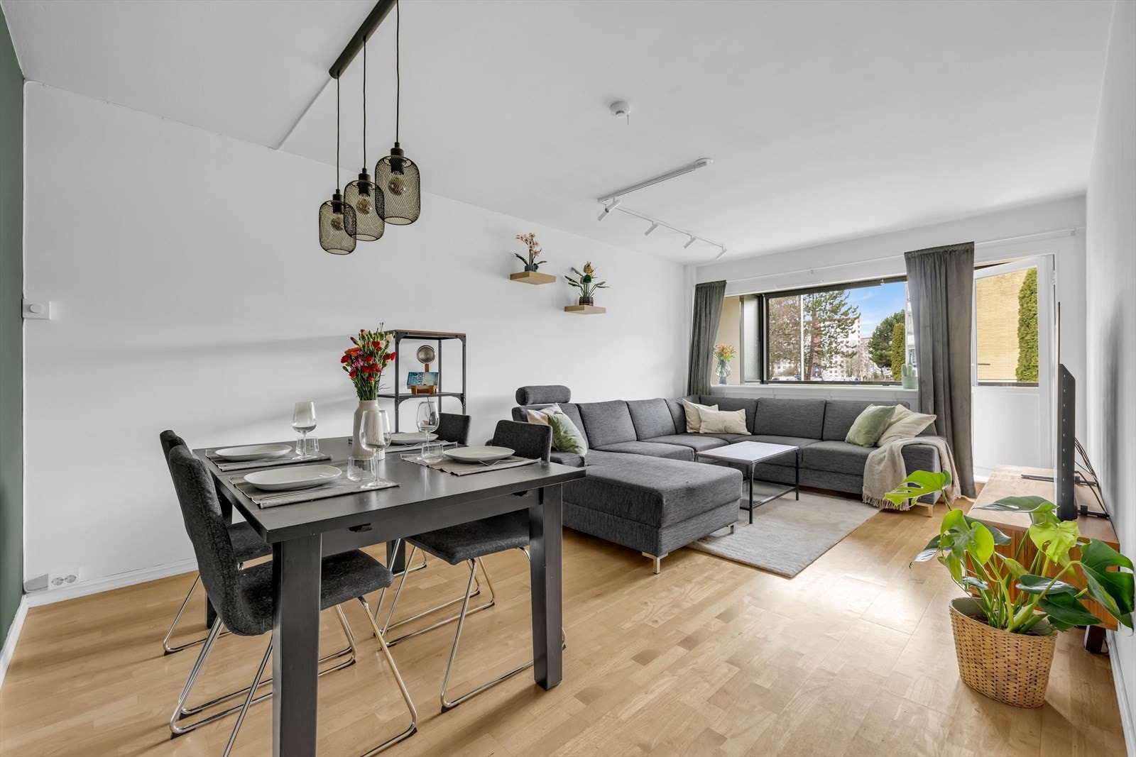 Malte flater i tidsriktige farger gir et godt utgangspunkt for personlig innredning. Galleribilde