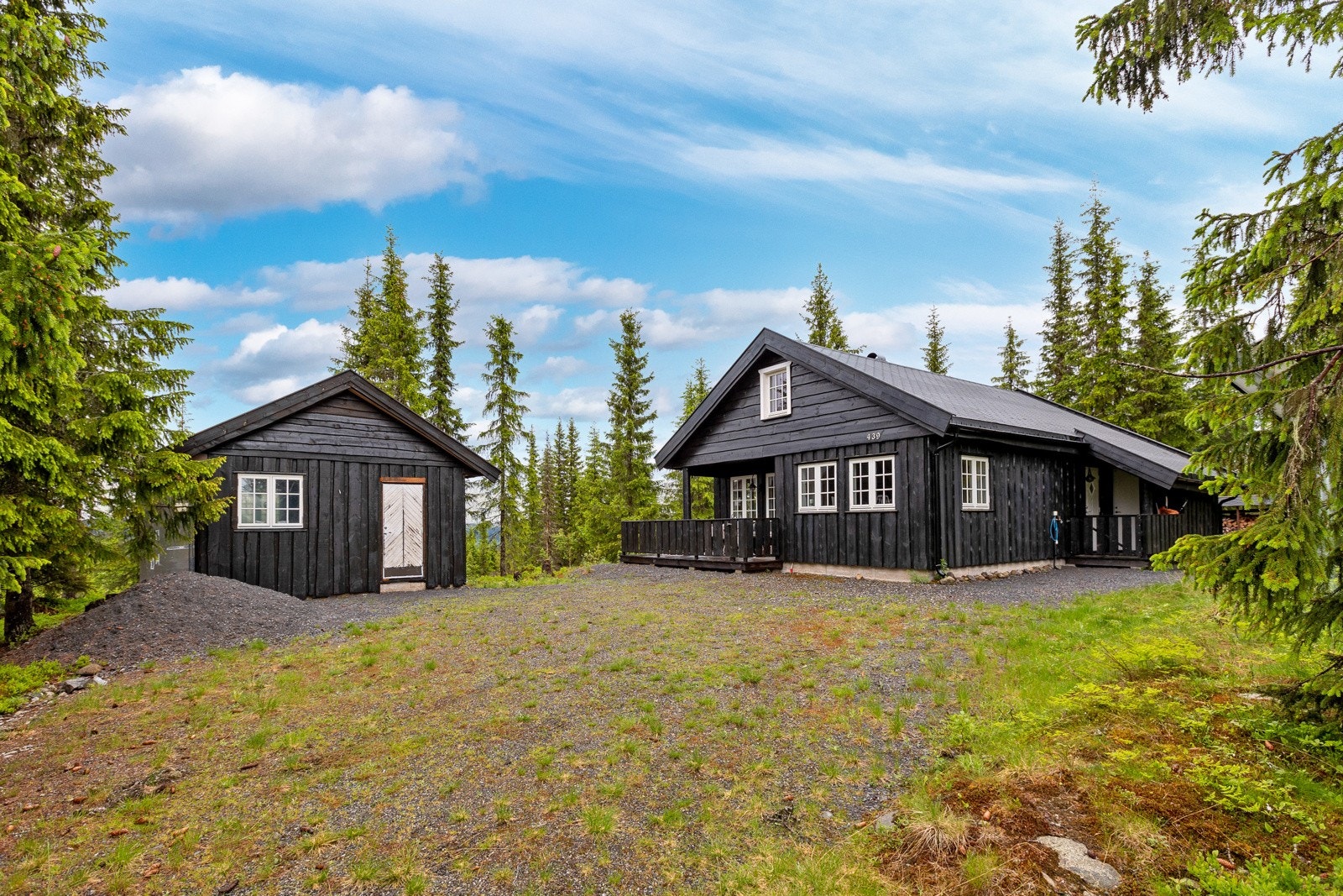 Idyllisk beliggenhet i Fåberg Vestfjell. Galleribilde