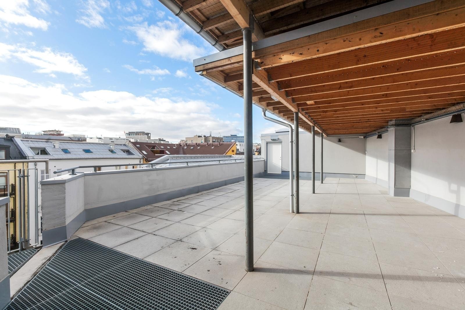 Flott felles takterrasse Galleribilde