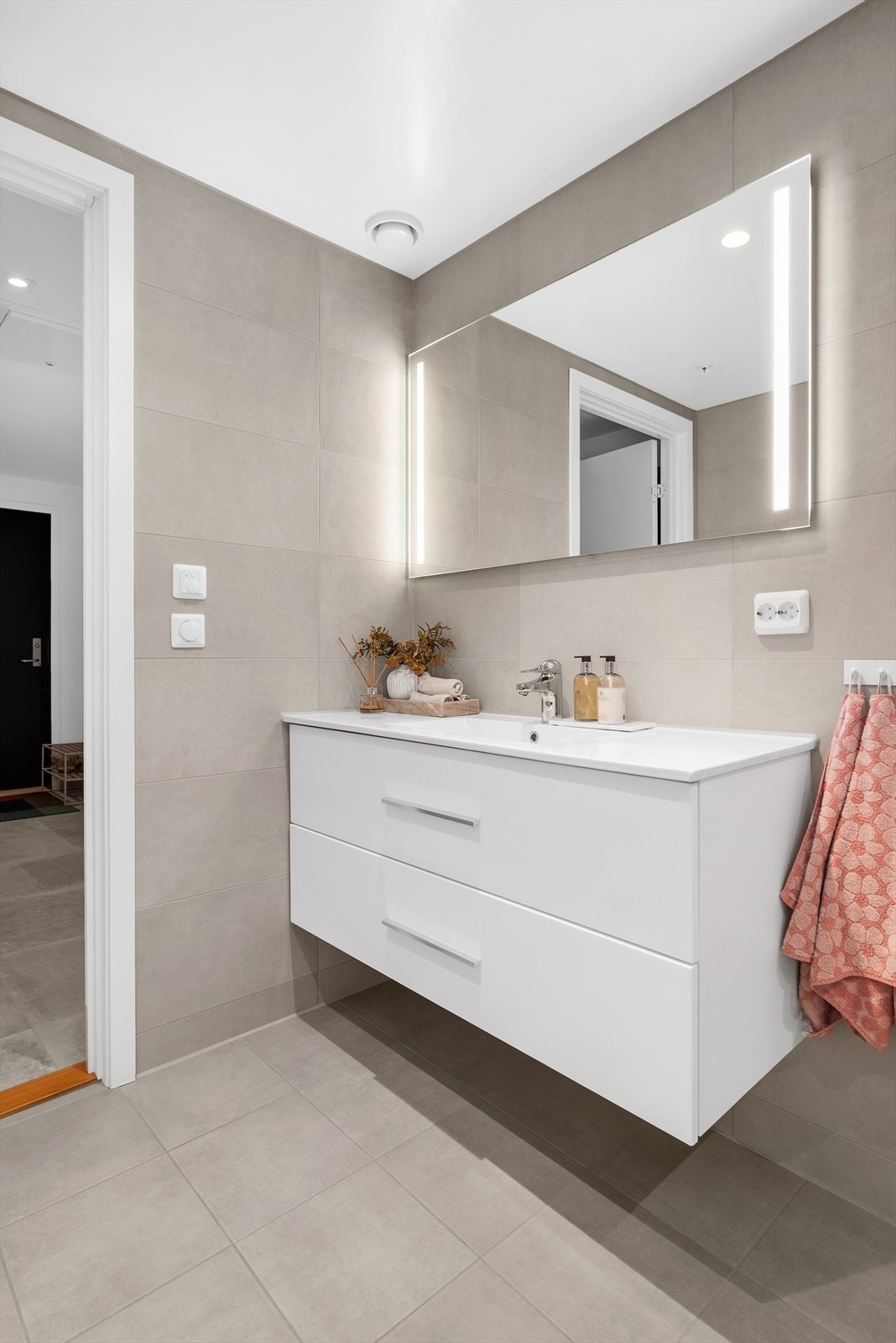 Gulvvarme på badet Galleribilde