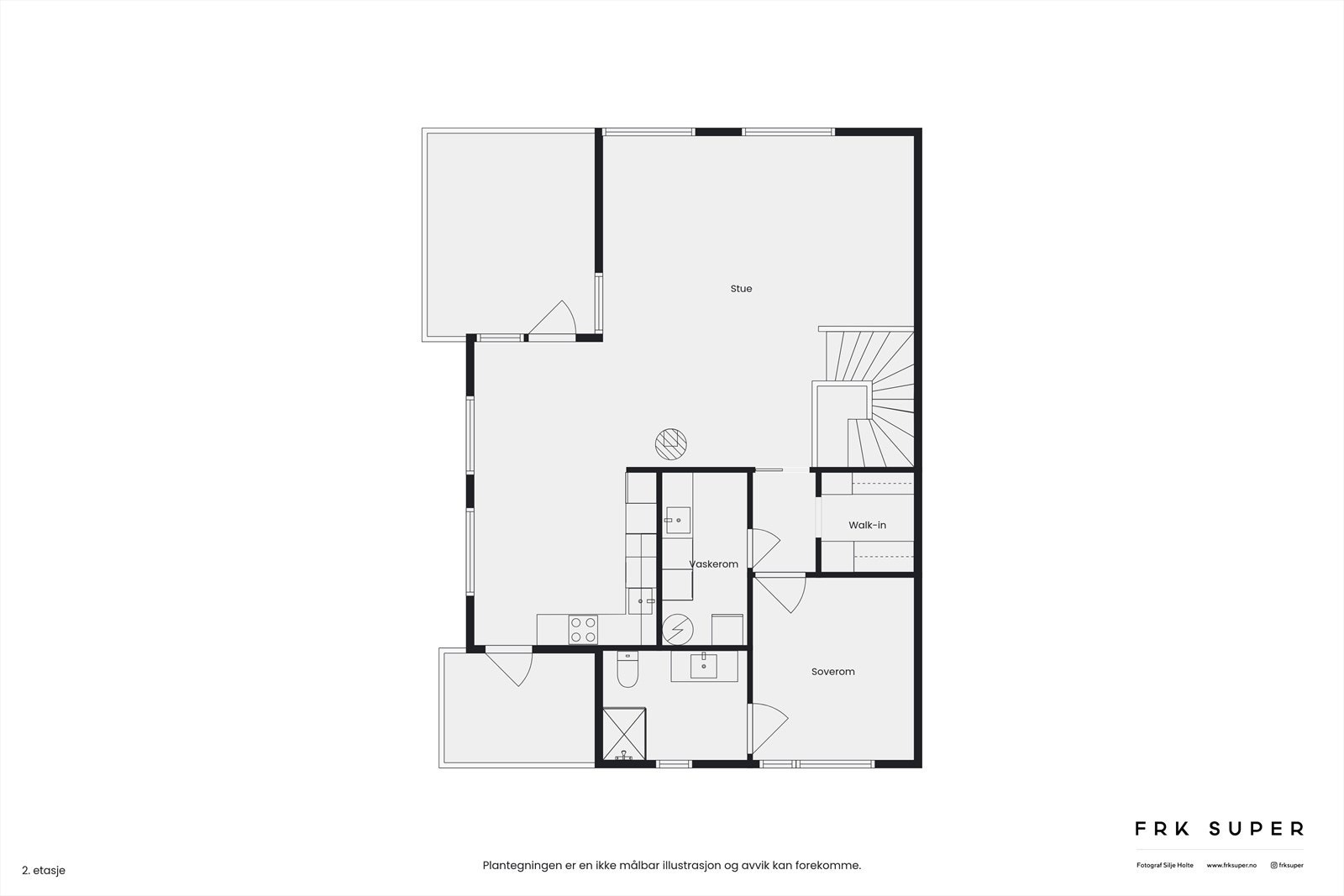 - Plantegning 2. etasje - Galleribilde